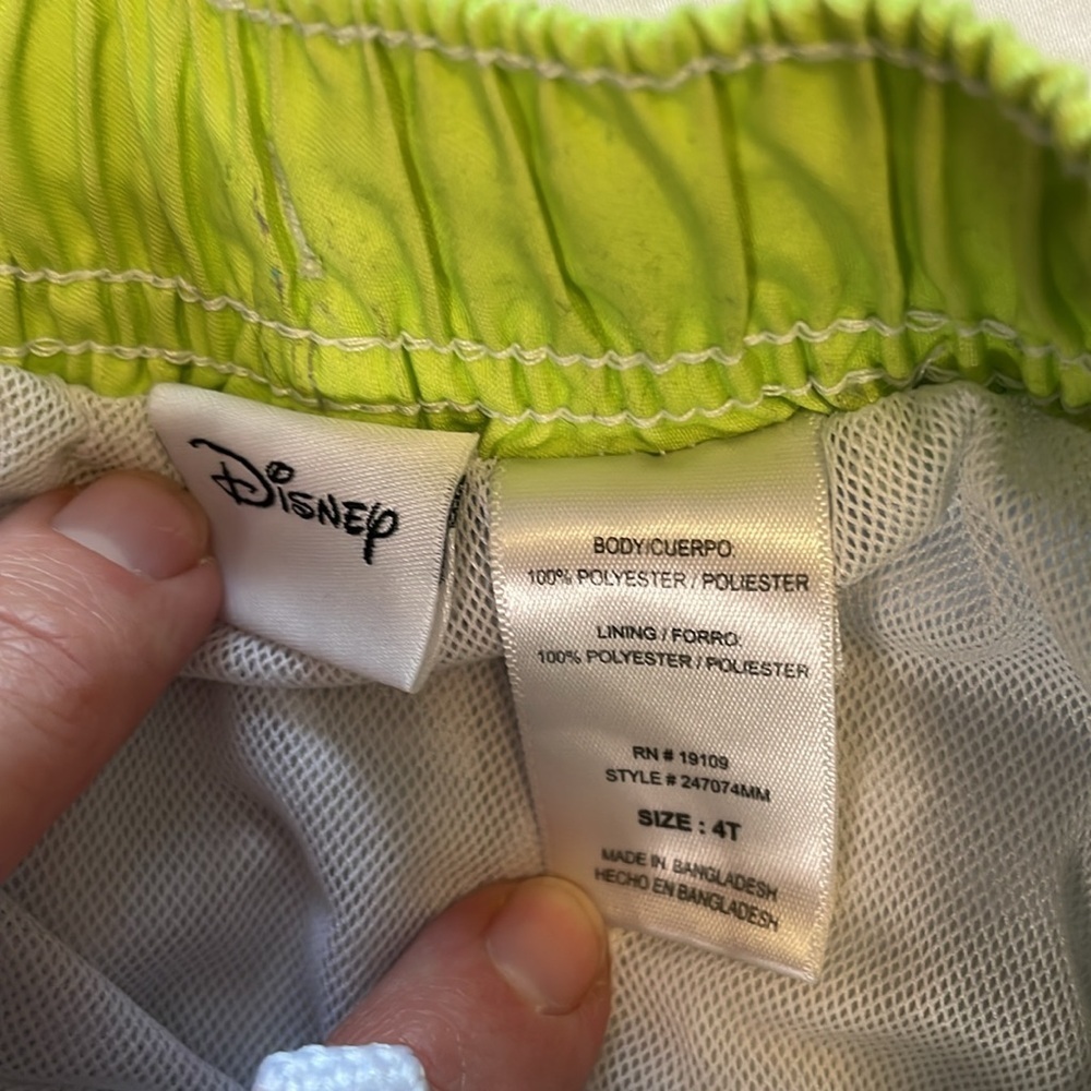 Mickey Mouse On The Beach Boys 4T Swim Trunks - Picture 5 of 6